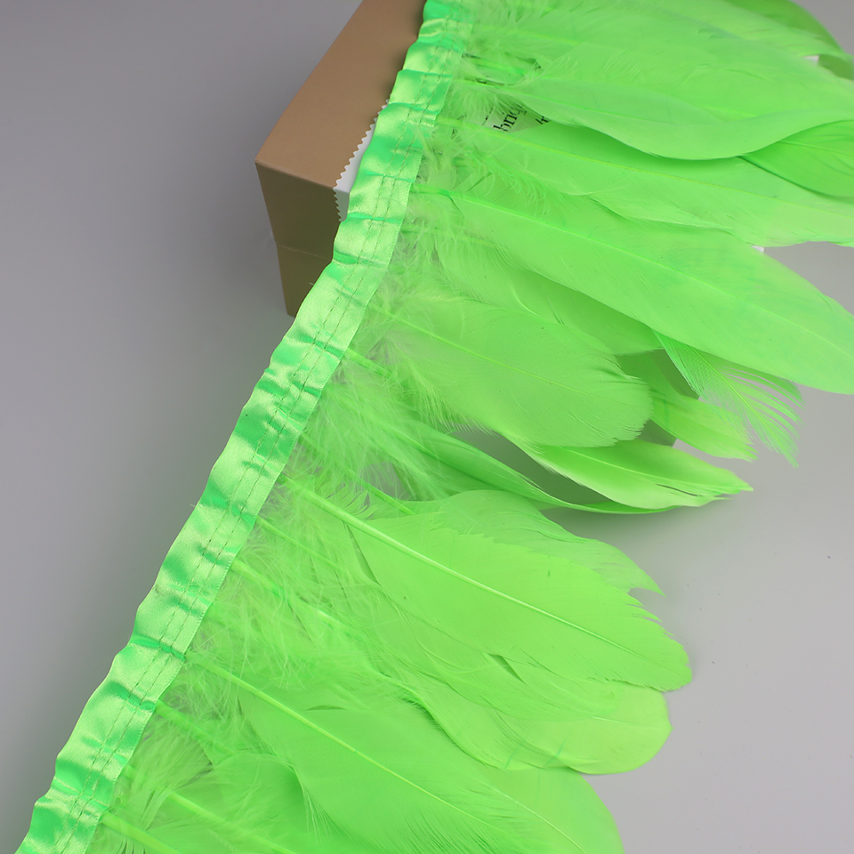 10Meters Goose Feathers on Tap - Feather Trim Marabou recension och pris