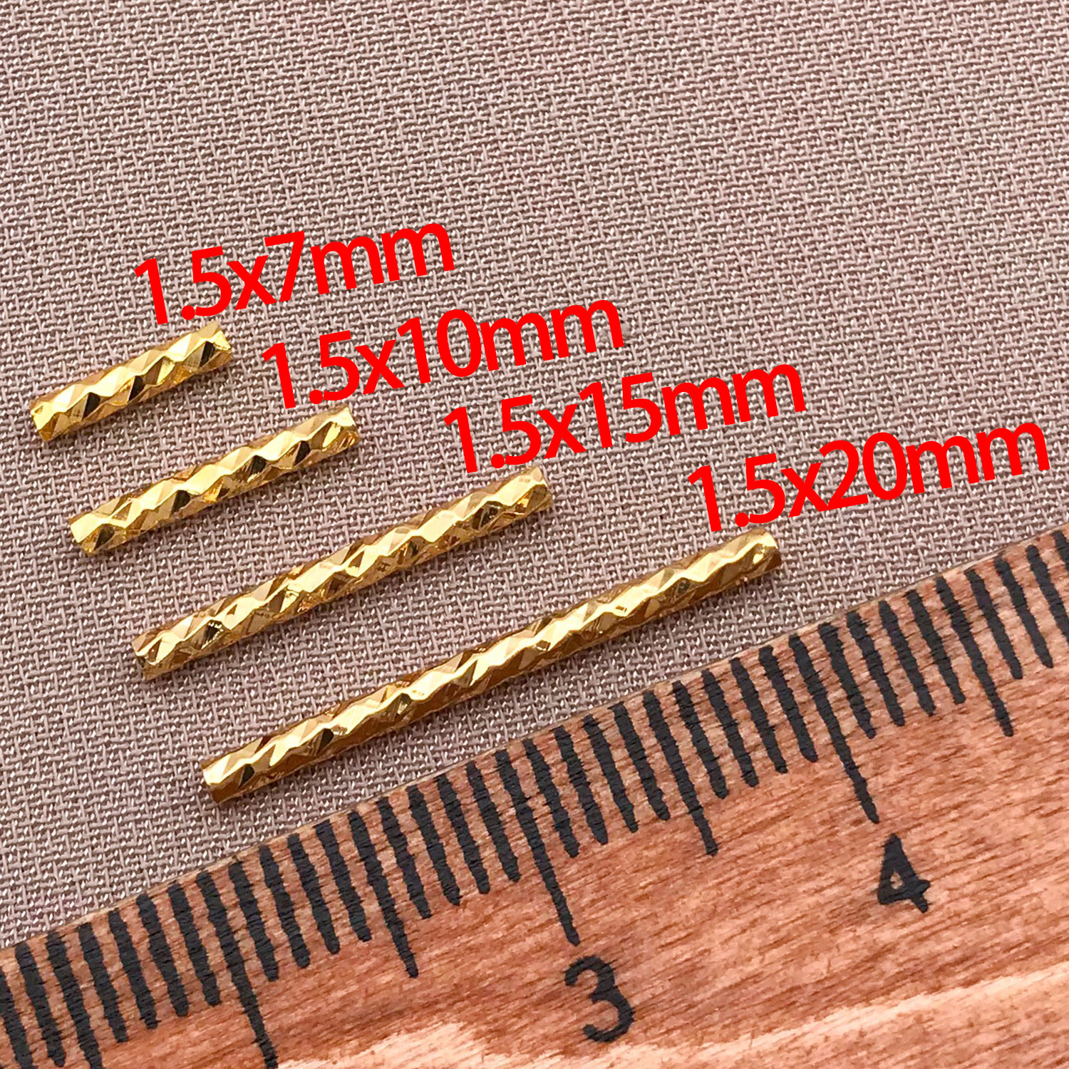 20pcs 18K Copper Plated True G - Embroidery Embellishments recension och pris