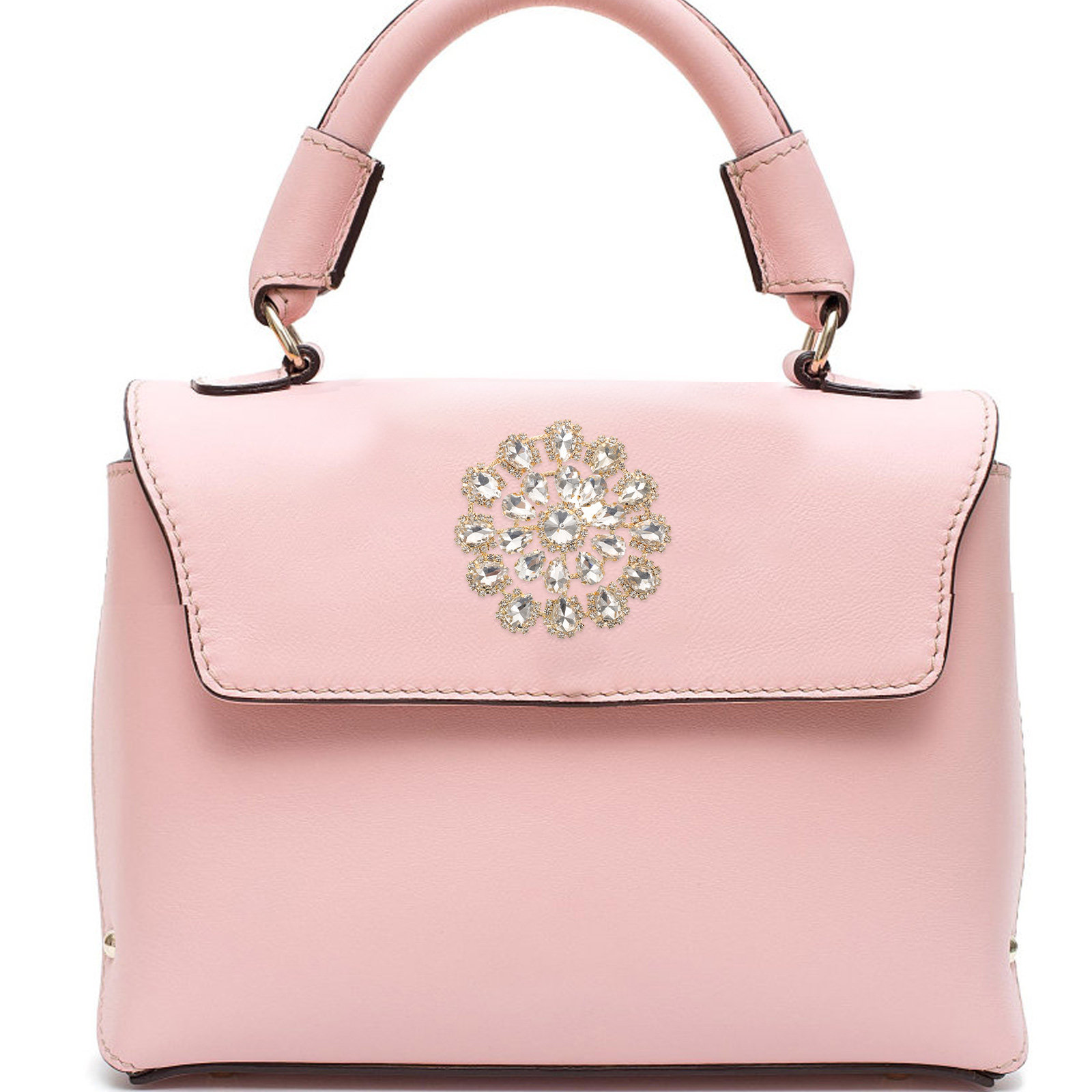 Alloy Rhinestone Flower Appliq - Sew On Rhinestone recension och pris