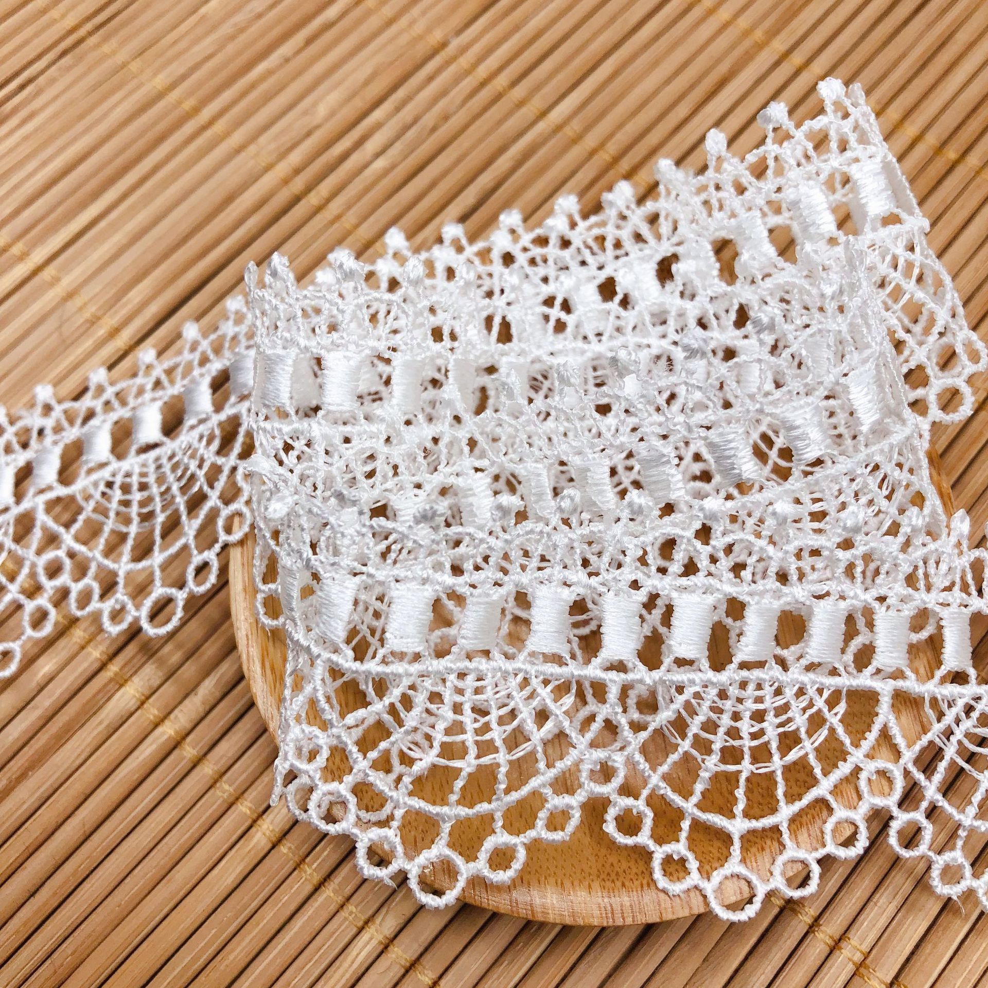 Hollow Embroidery Clavicle Cha - Lace Ribbon Trim recension och pris