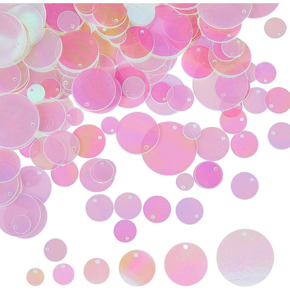 1800Pcs 6 Sizes Loose Sequin F - Embroidery Craft recension och pris