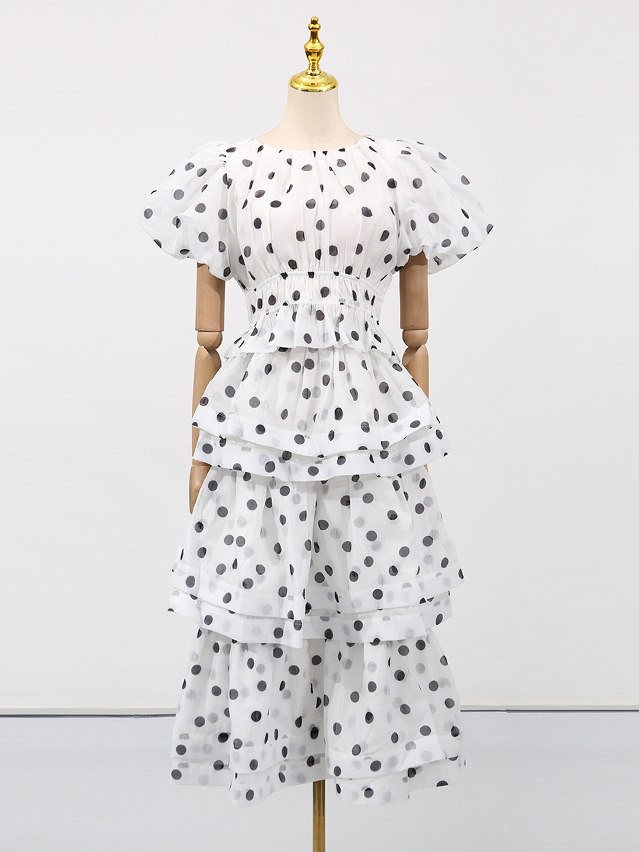TWOTWINSTYL Hit Color Polka Do - Tassel Fringe Trim recension och pris