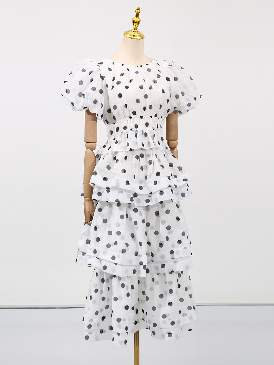 TWOTWINSTYL Hit Color Polka Do - Tassel Fringe Trim recension och pris