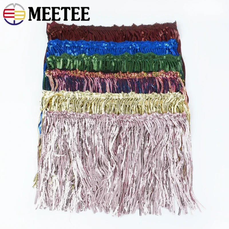 1-5Yards 17cm Latin DanceFring - Fringe Ribbon Sewing recension och pris