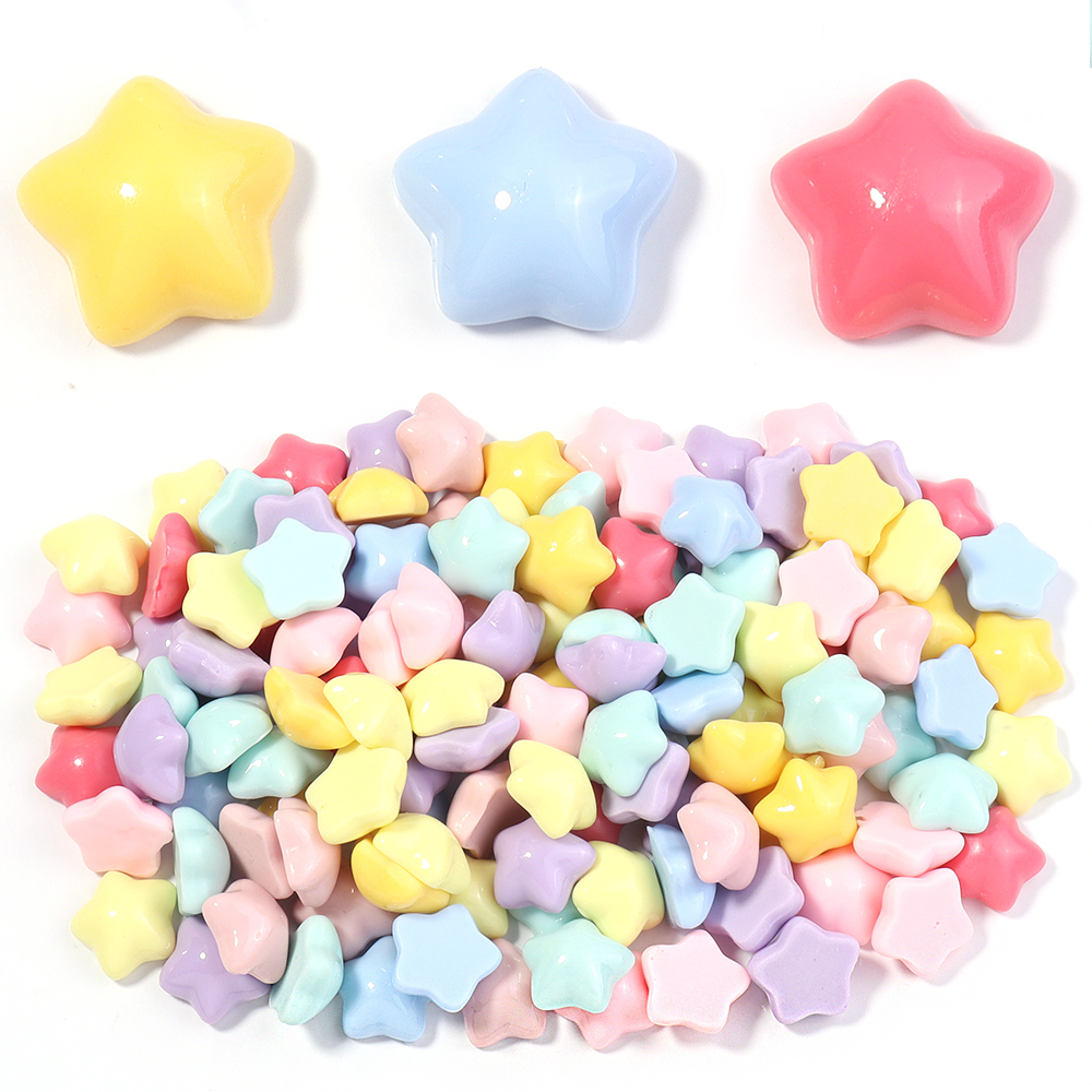 50pcs/lot 16mm Colorful Star R - Craft Embellishment recension och pris