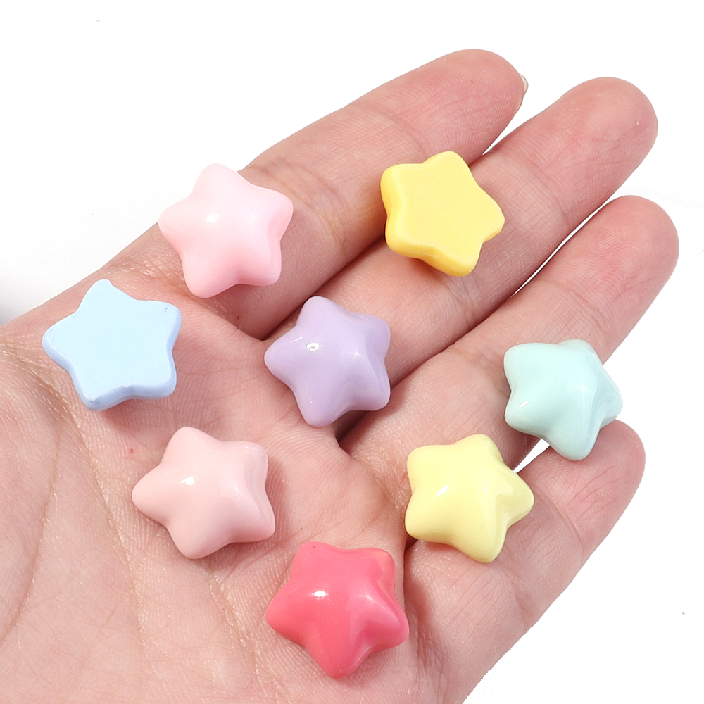50pcs/lot 16mm Colorful Star R - Craft Embellishment recension och pris