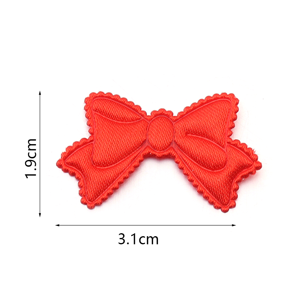 50pcs/lot 19x31mm Fabric Spong - Applique Patch Flower recension och pris