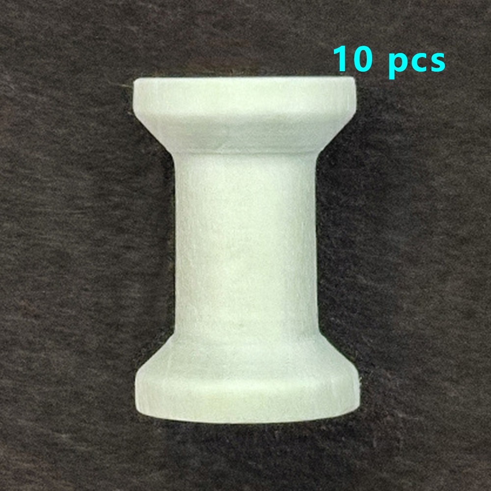 5/10PCS Wooden Bobbins Spools  - Organza Ribbon Spool recension och pris