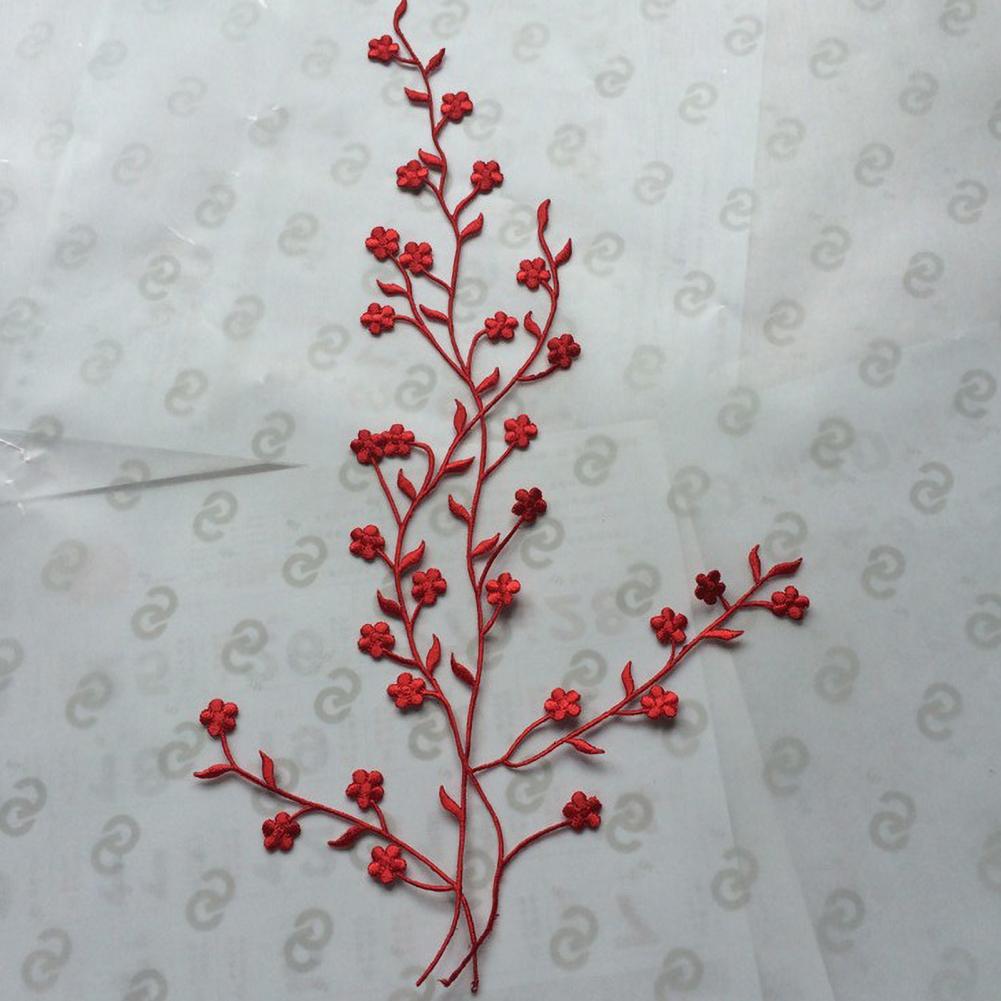 3D Flower Applique Plum Blosso - Applique Patch Flower recension och pris