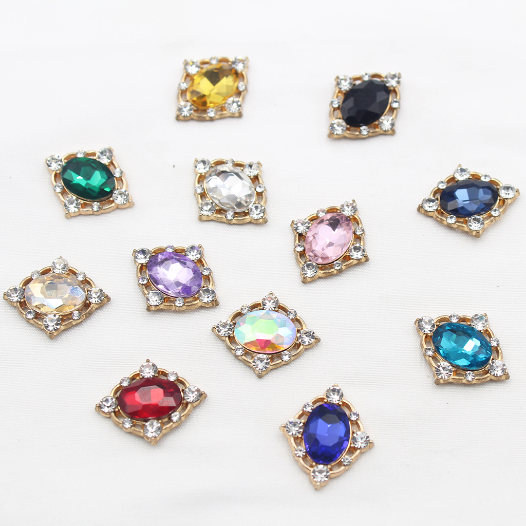 10Pcs Vintage Crystal Sew on C - Sew On Rhinestone recension och pris