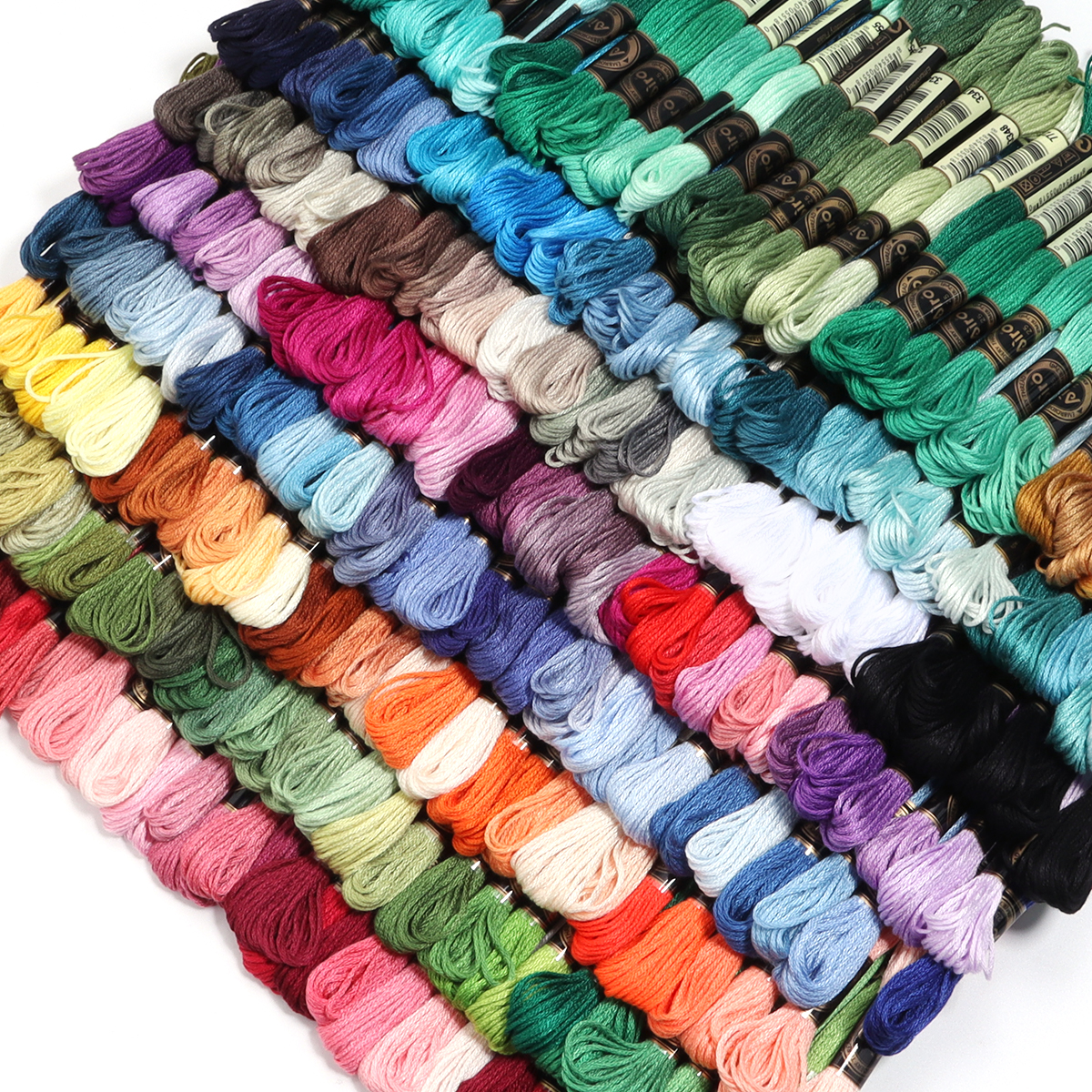 6Pcs/Lot Multicolor Polyester  - Embroidery Embellishments recension och pris