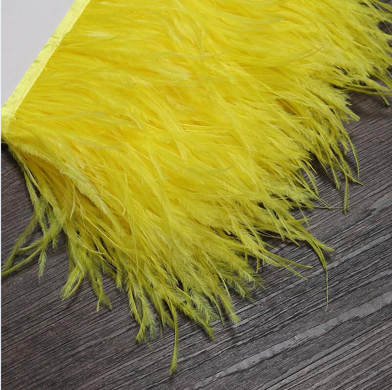 Ostrich Feathers Trim 13-18 CM - Feather Trim Marabou recension och pris