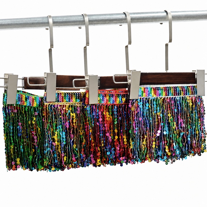 5/10Yards Sequin Fringe Tassel - Beaded Trim Fringe recension och pris