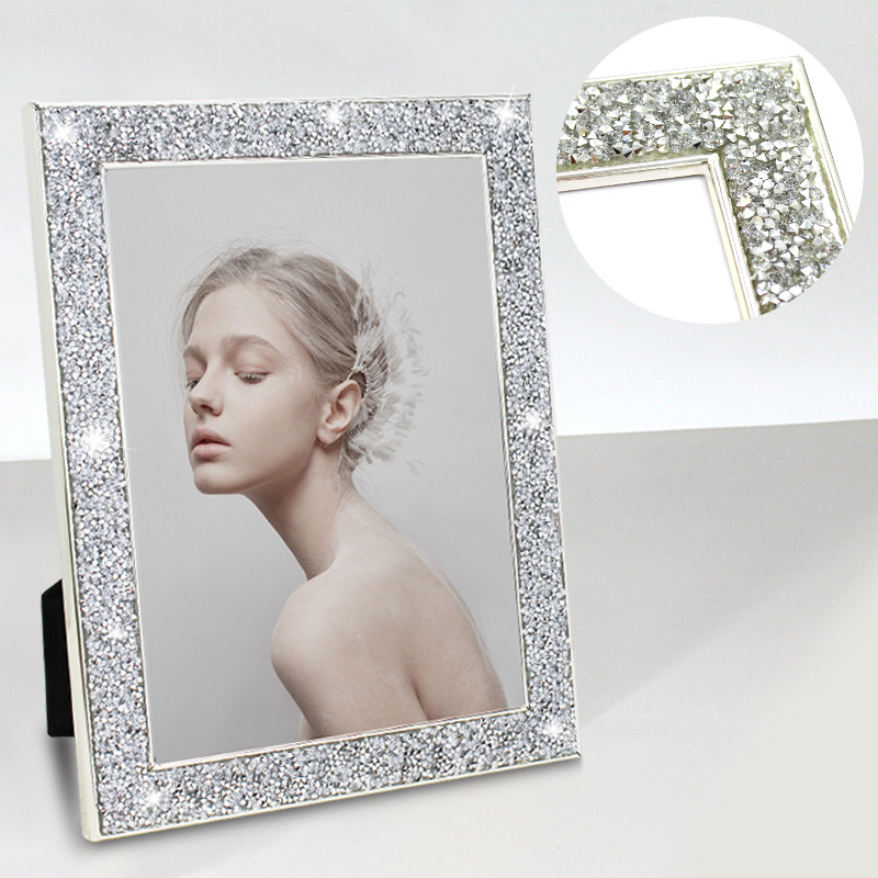 7-Inch Metallic Plated Picture - Sequin Fabric Panel recension och pris