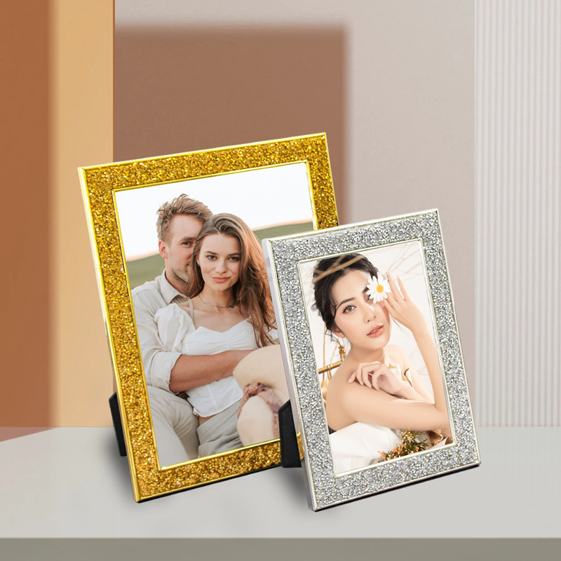 7-Inch Metallic Plated Picture - Sequin Fabric Panel recension och pris