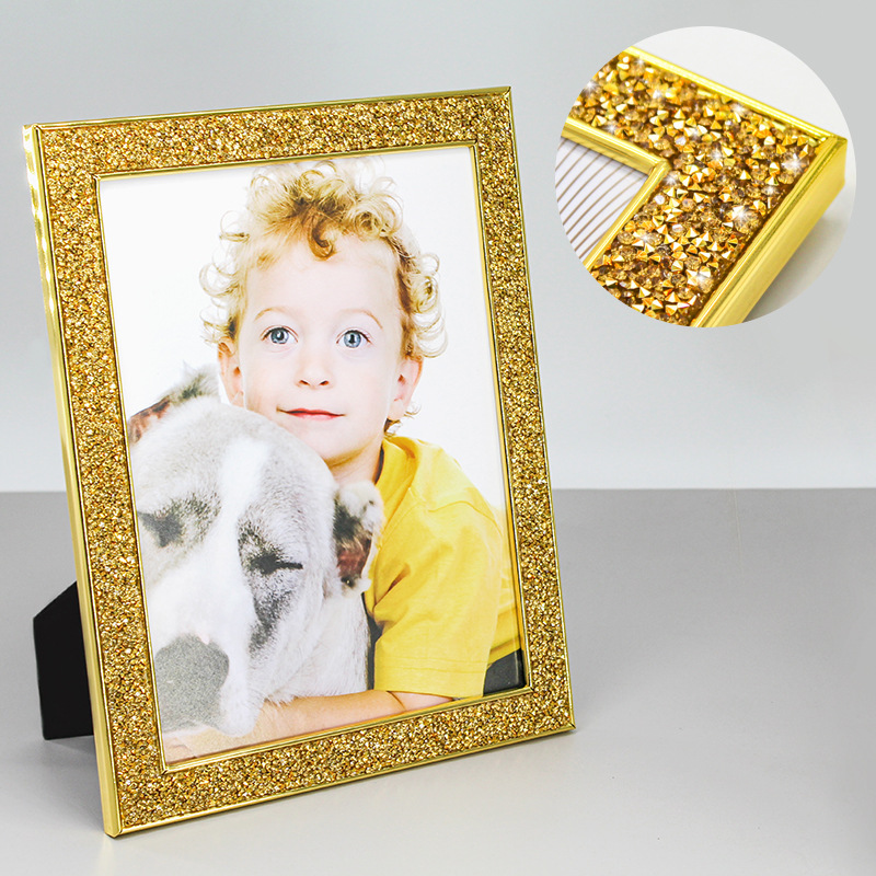 7-Inch Metallic Plated Picture - Sequin Fabric Panel recension och pris