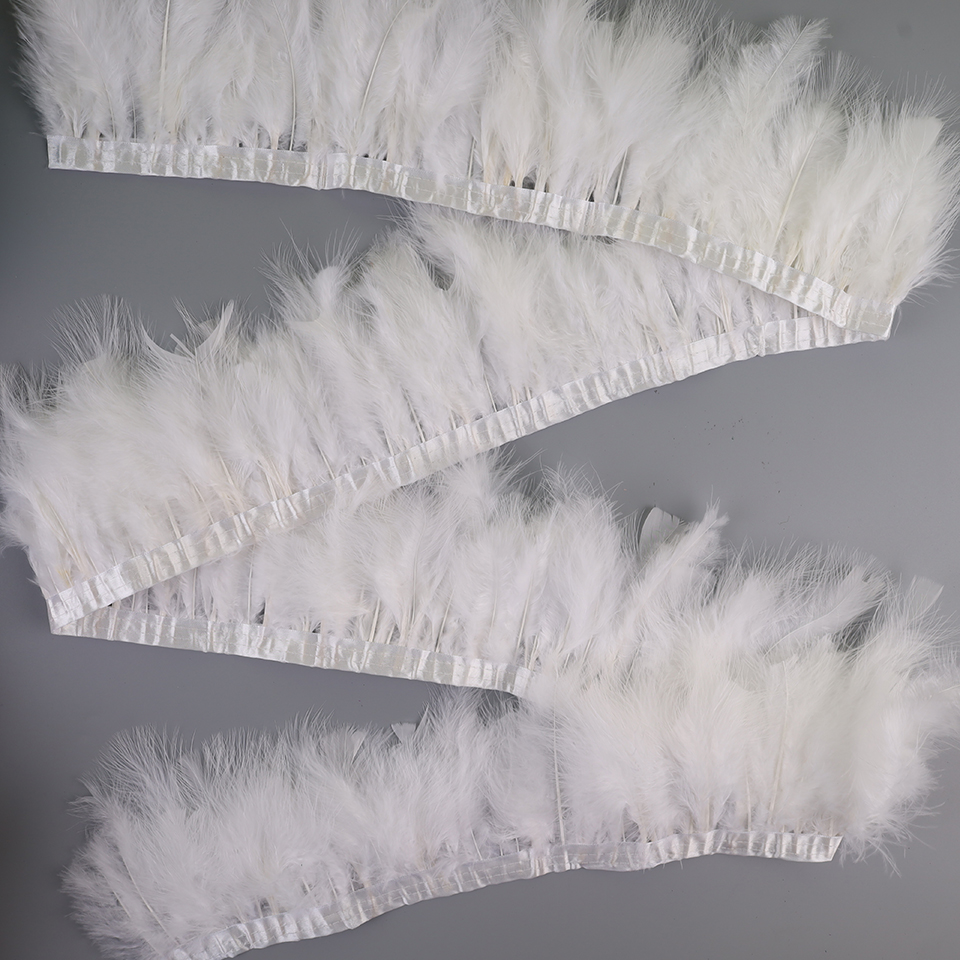 10-15cm Turkey Feathers Trim F - Feather Trim Marabou recension och pris