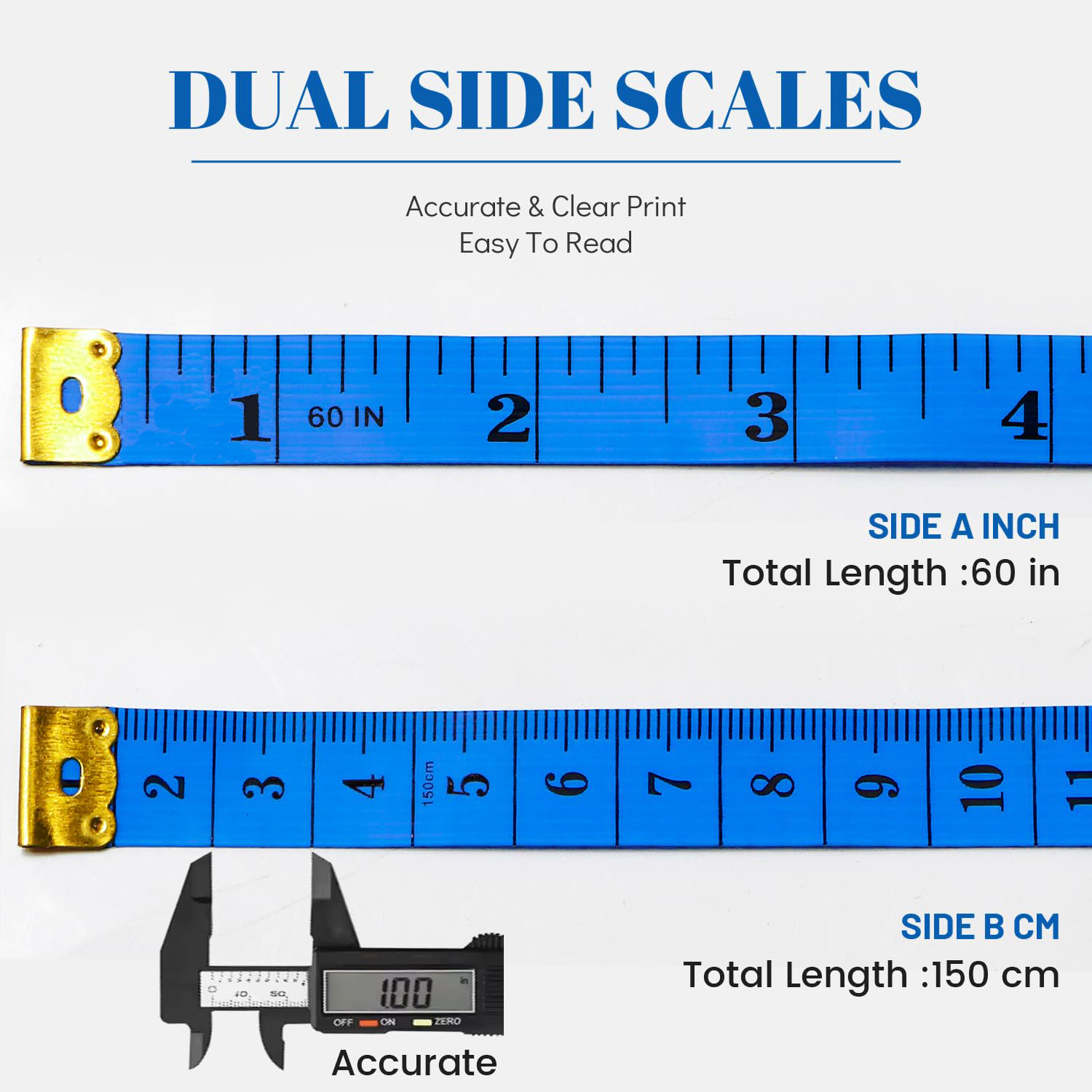2/3/4PCS Soft Measuring Double - Embroidery Craft recension och pris