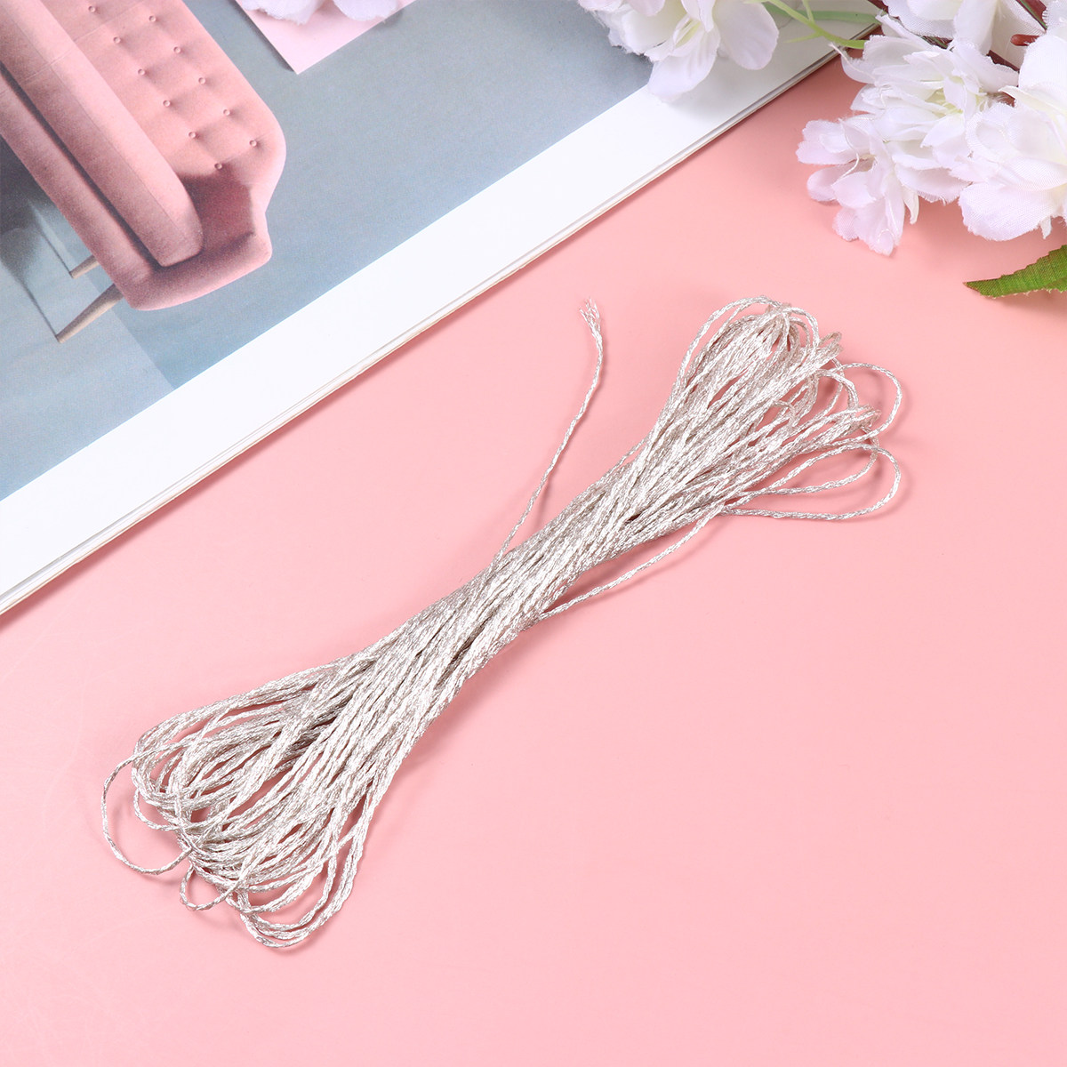 12Pcs Metallic Sewing Thread S - Embroidery Craft recension och pris