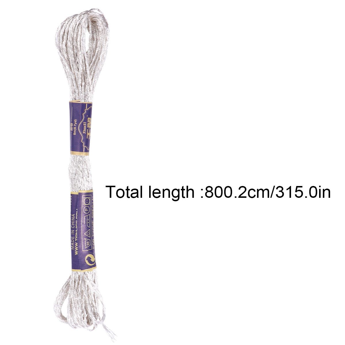 12Pcs Metallic Sewing Thread S - Embroidery Craft recension och pris