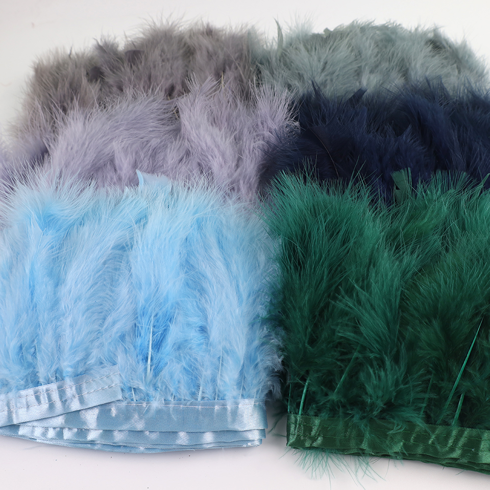 10 Meters Natural Turkey Marab - Feather Trim Marabou recension och pris