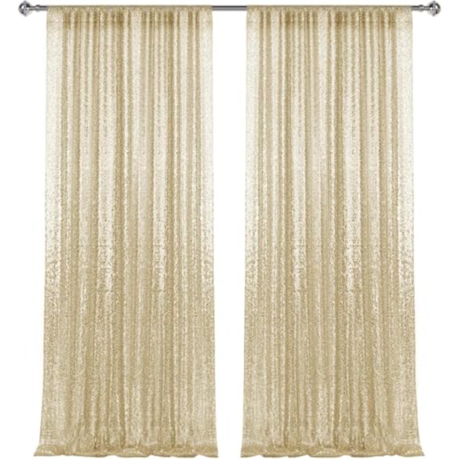 Photography backdrop curtains  - Sequin Fabric Panel recension och pris