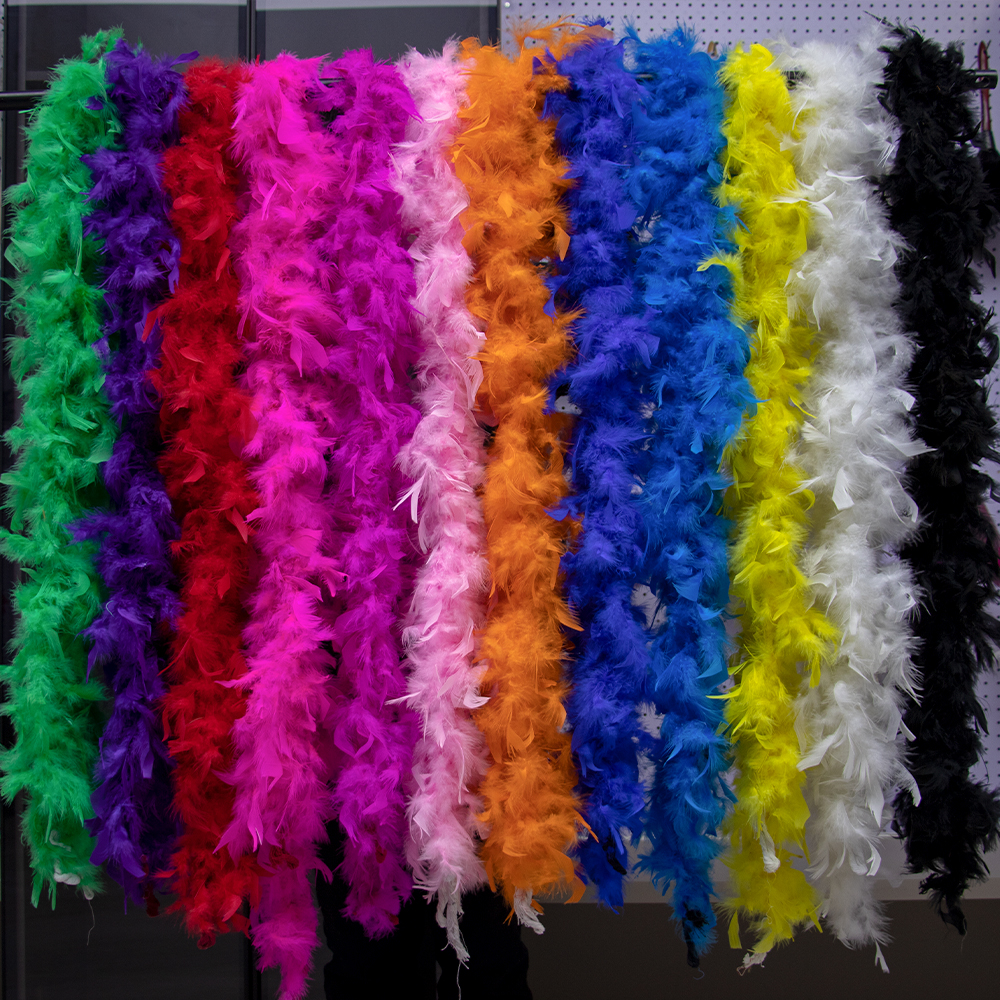 2 Meters Turkey feathers boa 3 - Feather Trim Marabou recension och pris
