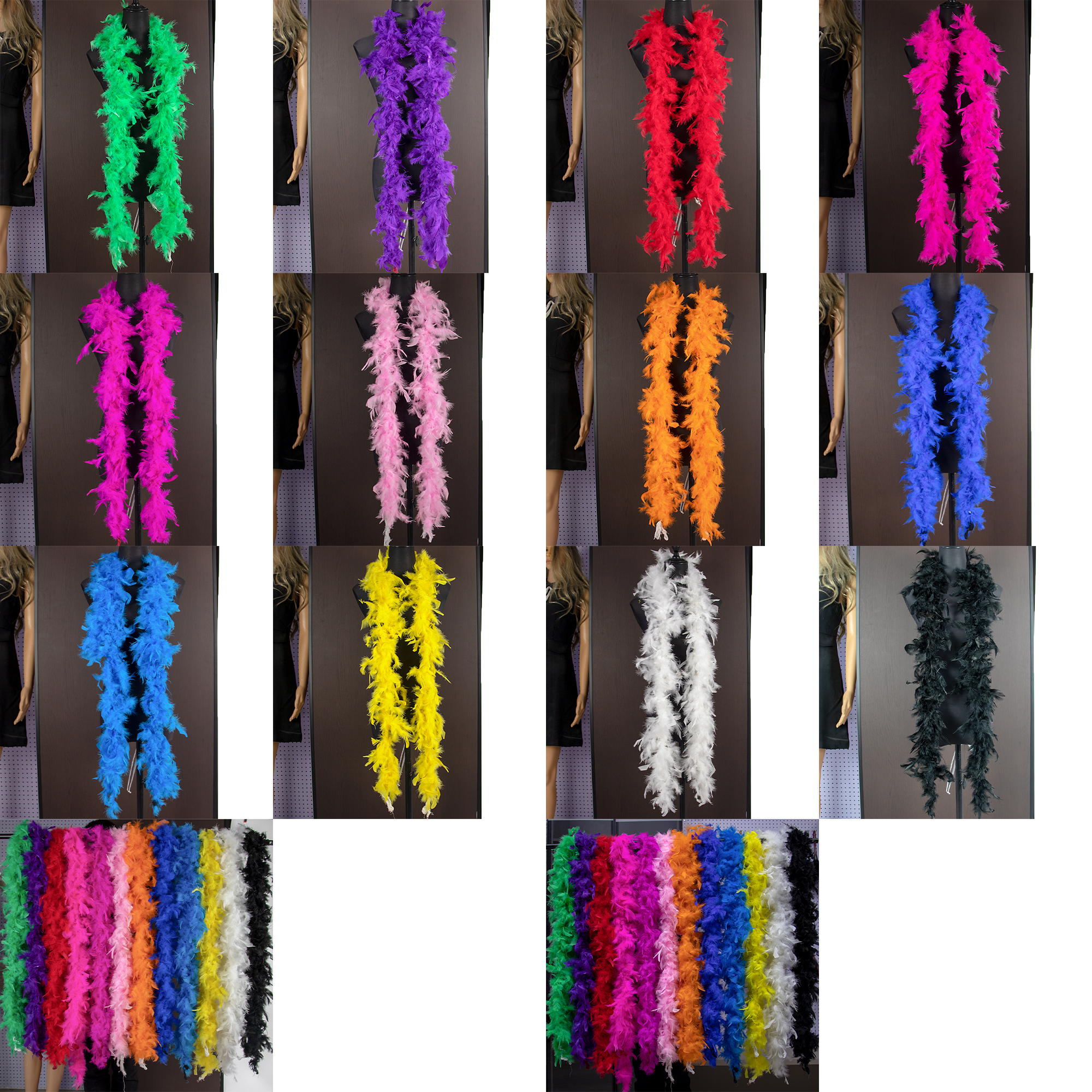 2 Meters Turkey feathers boa 3 - Feather Trim Marabou recension och pris