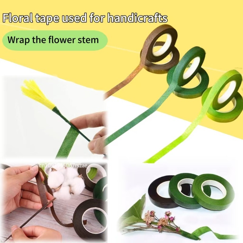 Green Waterproof Floral Tape A - Embellishment Crafts recension och pris