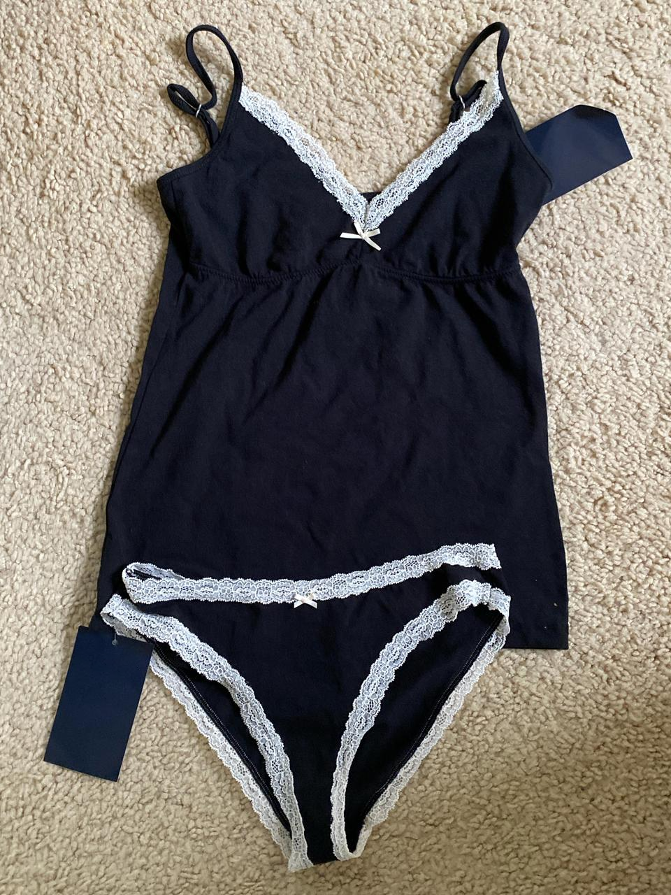 Lace Trim Bow Tank Panties Paj - Elastic Lace Trim recension och pris