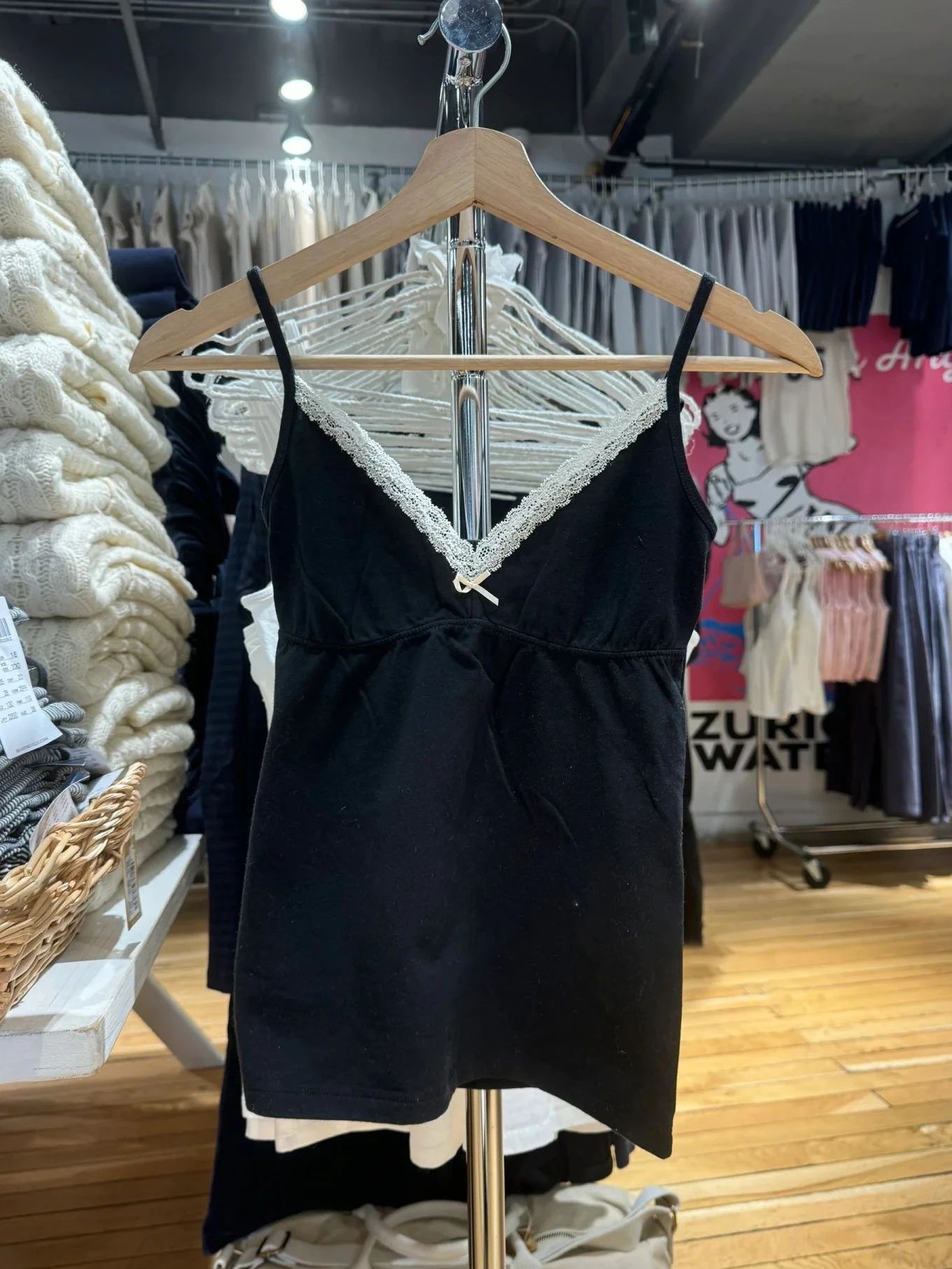 Lace Trim Bow Tank Panties Paj - Elastic Lace Trim recension och pris