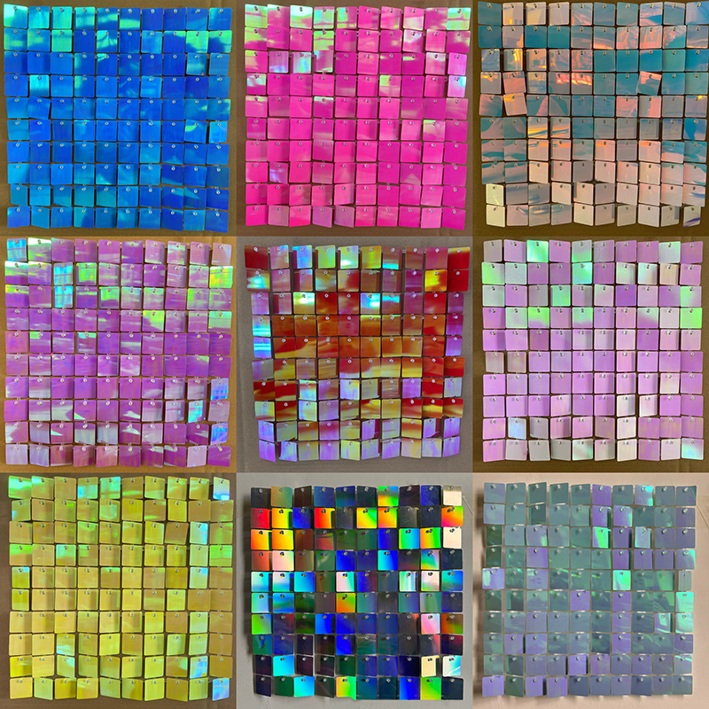 24/30 Square Sequin Panels Gol - Sequin Fabric Panel recension och pris