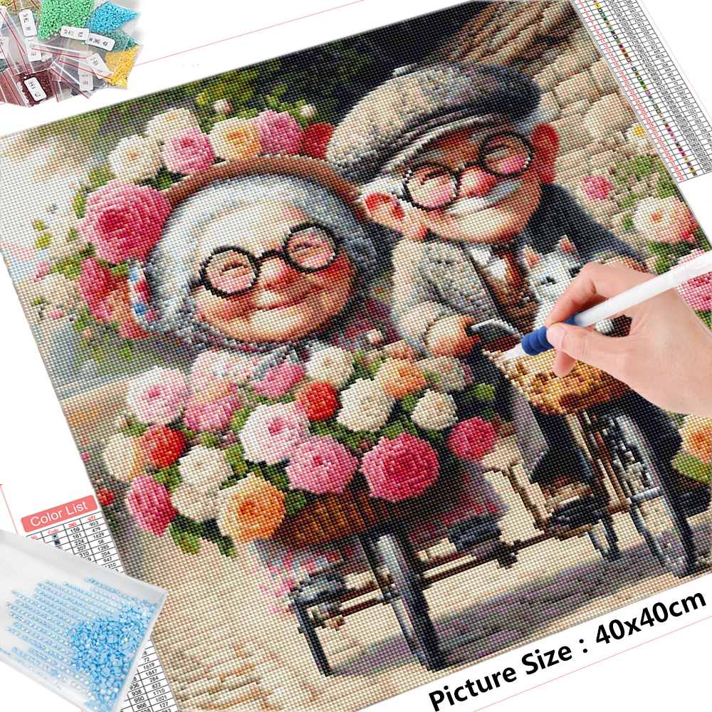 Frameless, Diamond Embroidery  - Embroidery Embellishments recension och pris