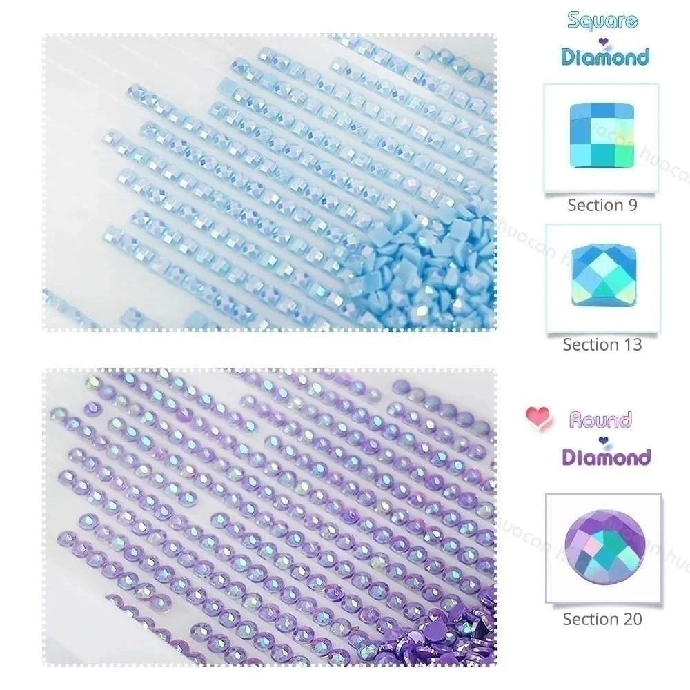 Frameless, Diamond Embroidery  - Embroidery Embellishments recension och pris