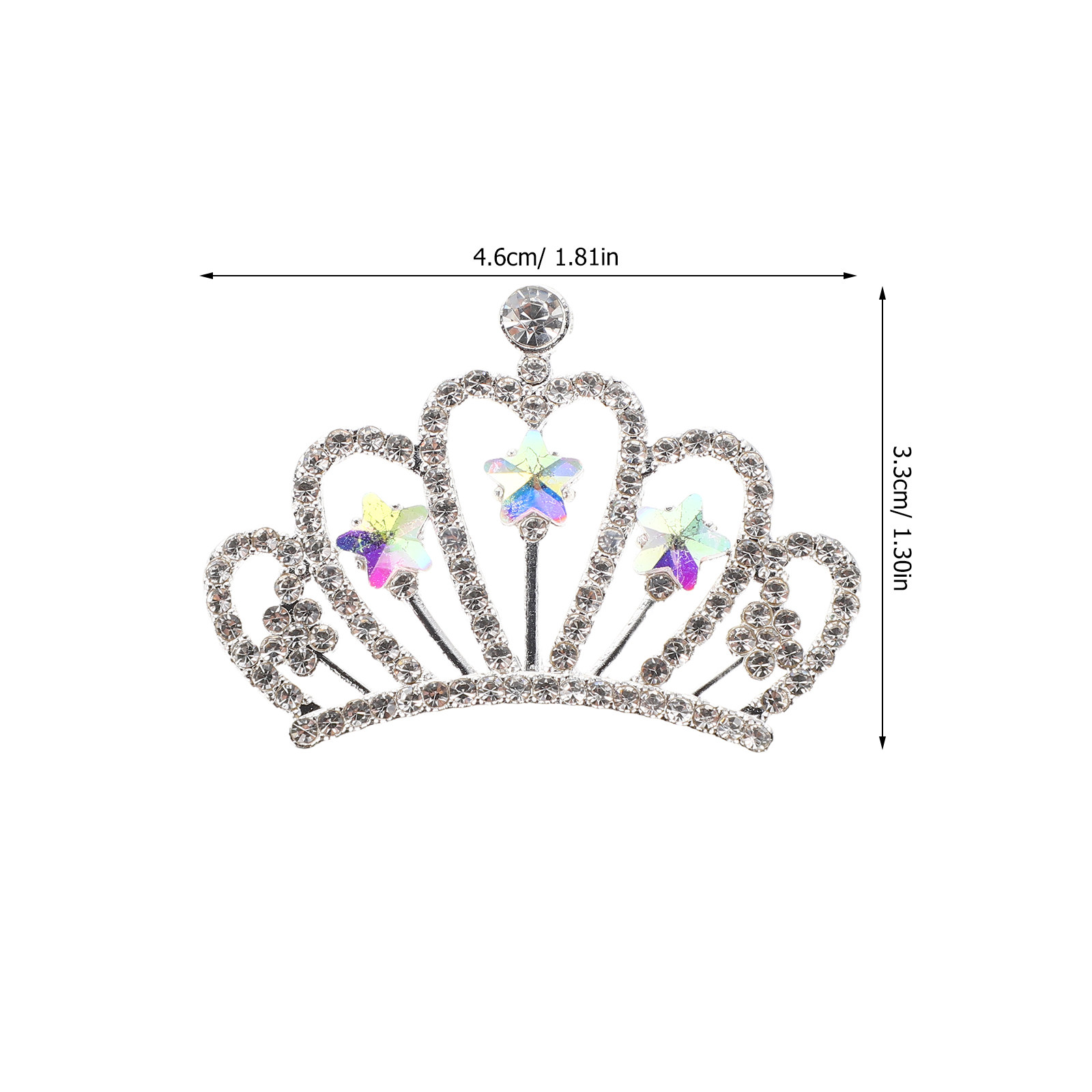 10Pcs Rhinestone Crown Embelli - Craft Embellishment recension och pris