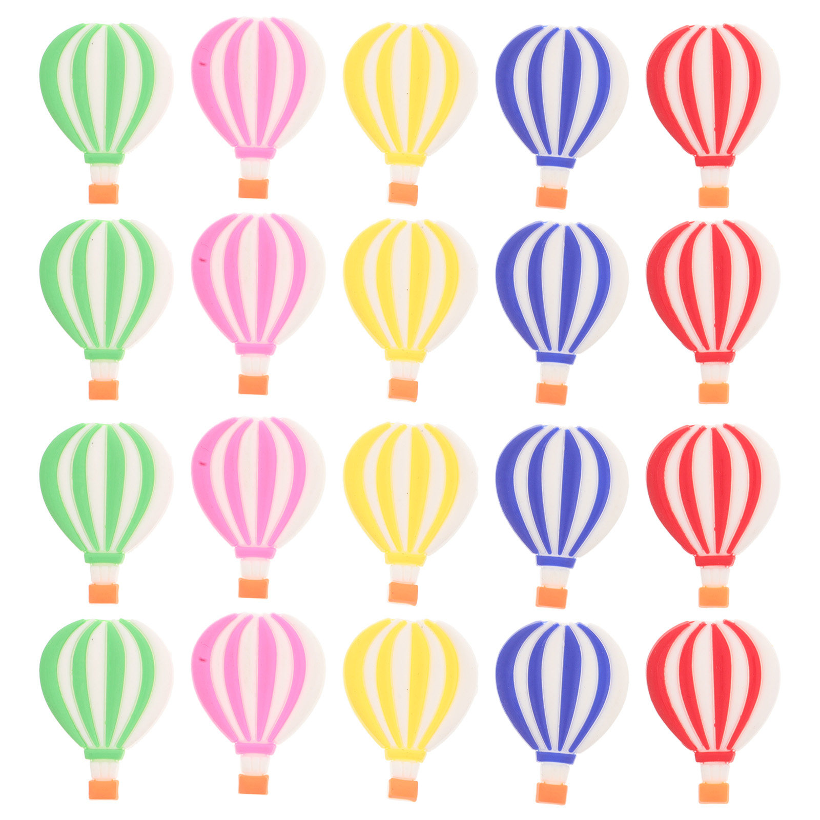 20Pcs Hot Air Balloon Phone Ca - Craft Embellishment recension och pris