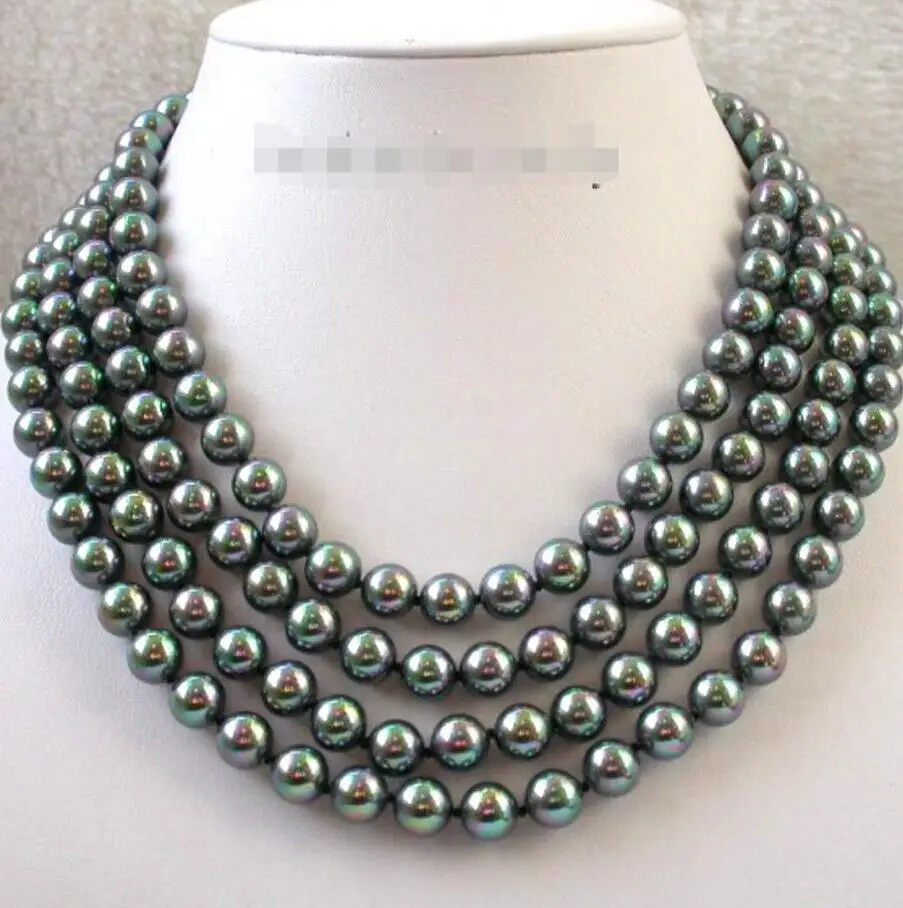 stunning 4rows 8mm round south - Pearl Trim Chain recension och pris